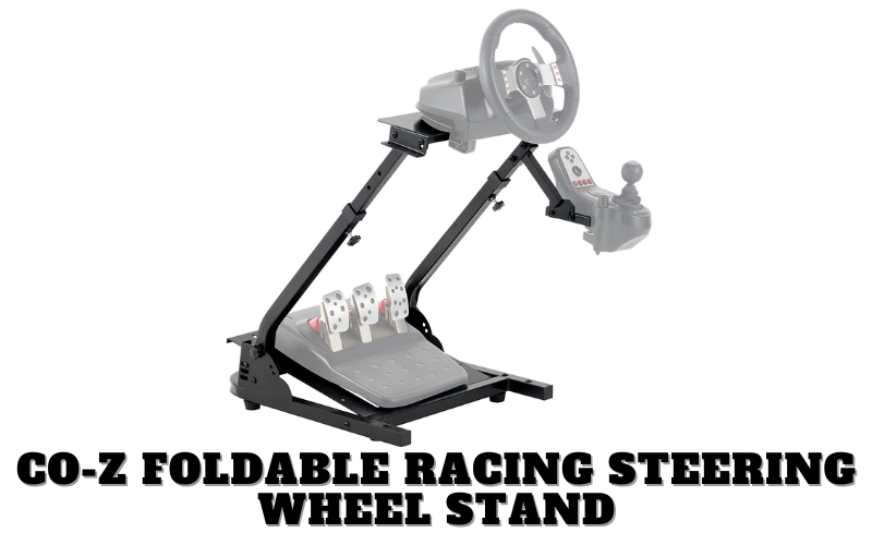 CO-Z Foldable Racing Steering Wheel Stand