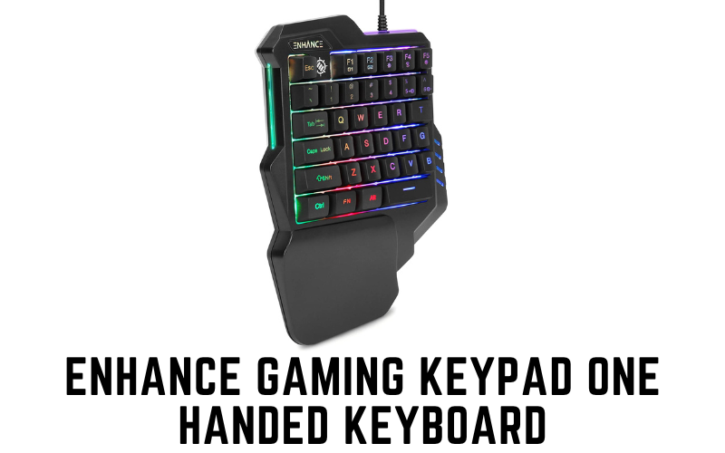 ENHANCE Gaming Keypad One Handed Keyboard