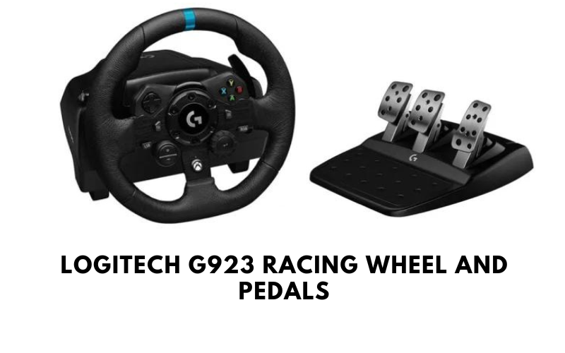 Logitech G923 Racing Wheel and Pedals