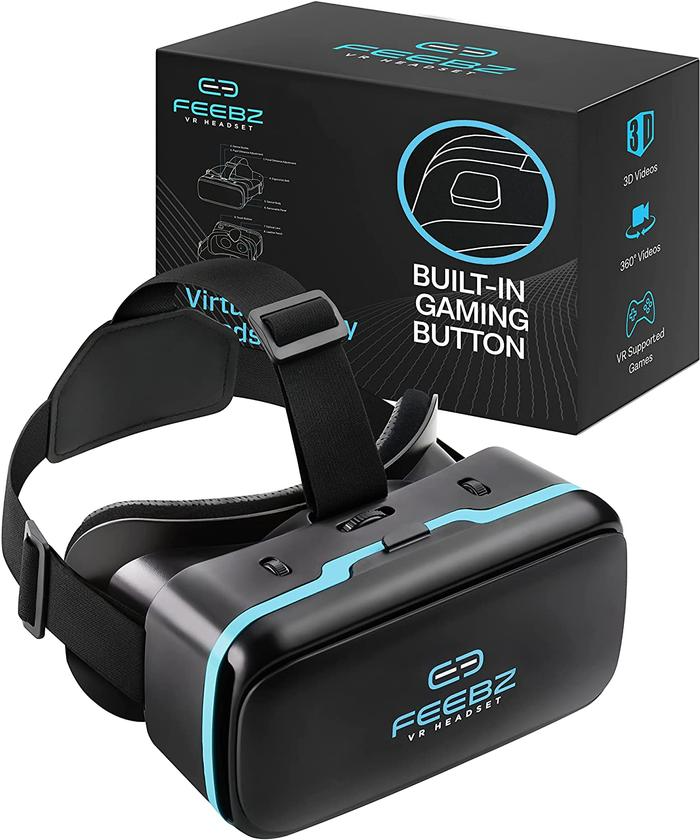 VR Headset Compatible with iPhone & Android