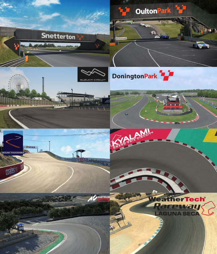 Asseto Corsa Competition British Tracks Gt Pack DLC