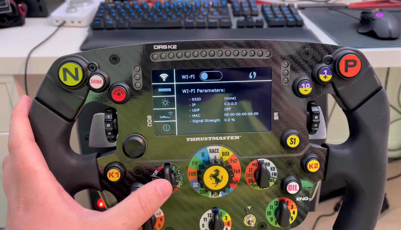 Thrustmaster Ferrari F1 Wheel Display