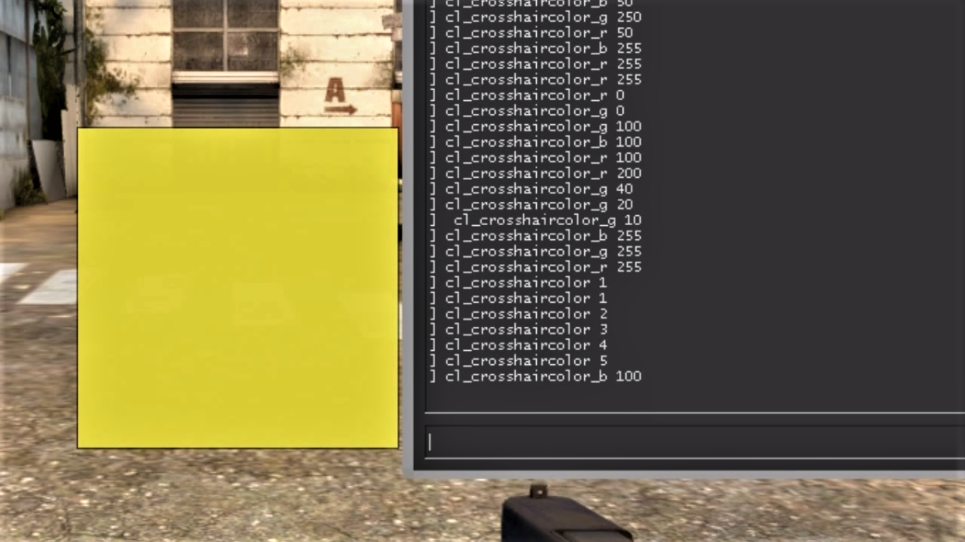 How to Change CSGO Crosshair Color