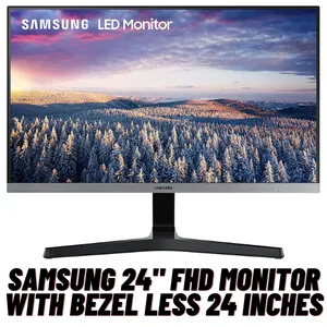 SAMSUNG 24" FHD Monitor with Bezel LESS 24 Inches
