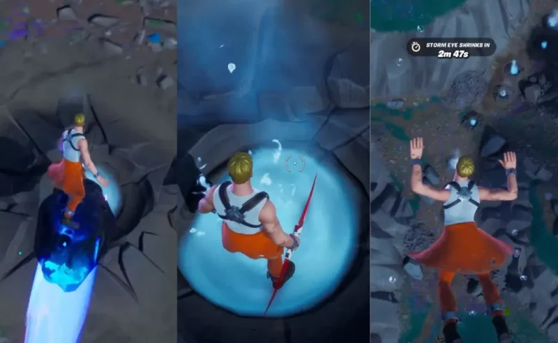 Geyser in Fortnite