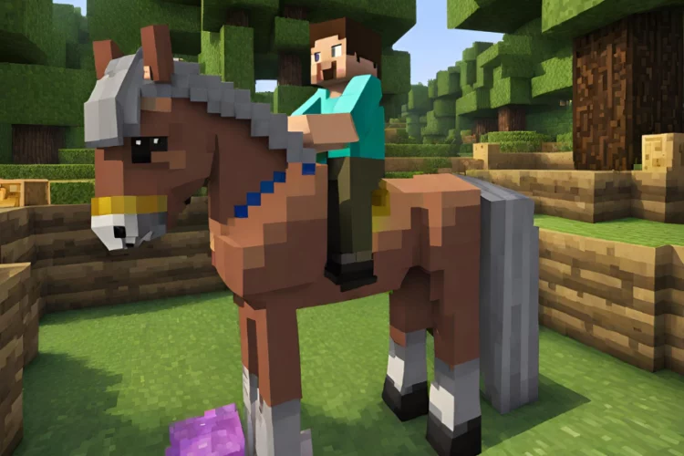 How to Tame a Horse in Minecraft